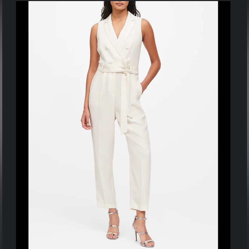 Banana Republic Tuxedo Jumpsuit